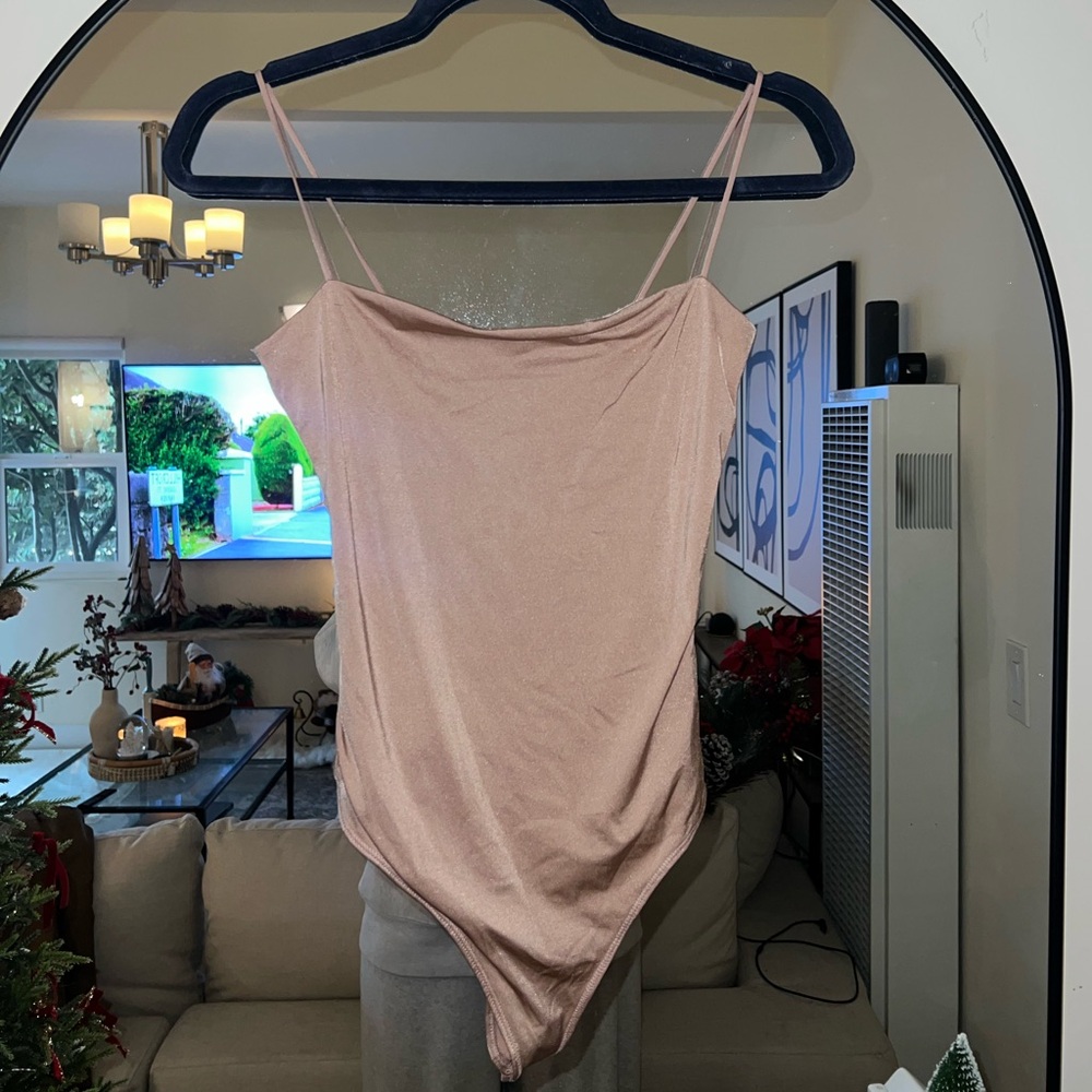 Nude Abercrombie Bodysuit
